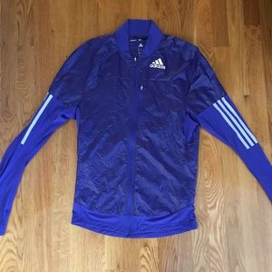 Adidas Purple Lightweight Track Jacket